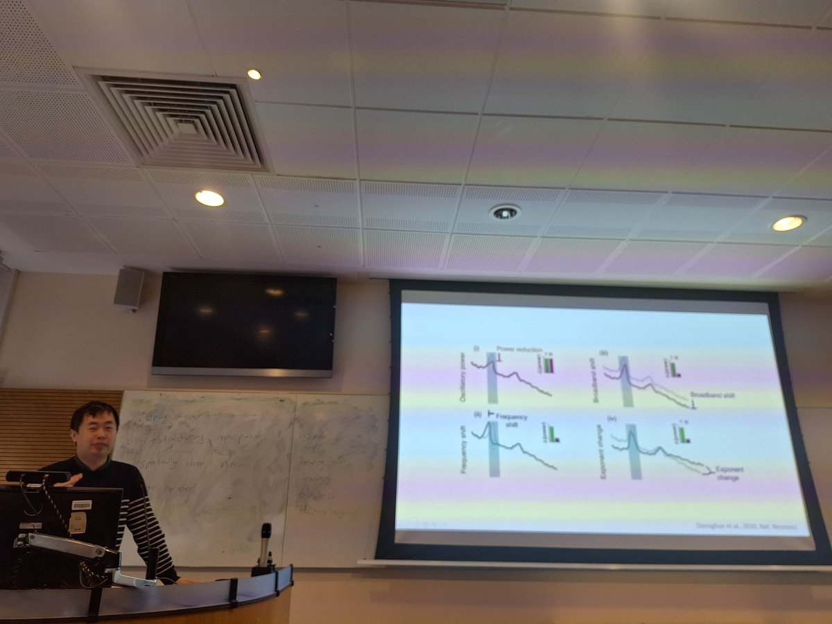Olaf Hauk (@olafhauk) on Twitter photo <a href="/beccasue99/">Rebecca Williams</a> <a href="/JulietteLanskey/">Juliette</a> <a href="/Runhao_Lu/">Runhao Lu | 陆润豪</a> presenting exciting #MEG results on "Aperiodic neural activity and its links to cognition". <a href="/mrccbu/">MRC Cognition and Brain Sciences Unit</a> #CBUMethodsDay. <a href="/beccasue99/">Rebecca Williams</a> <a href="/JulietteLanskey/">Juliette</a> <a href="/Runhao_Lu/">Runhao Lu | 陆润豪</a> presenting exciting #MEG results on "Aperiodic neural activity and its links to cognition". <a href="/mrccbu/">MRC Cognition and Brain Sciences Unit</a> #CBUMethodsDay.