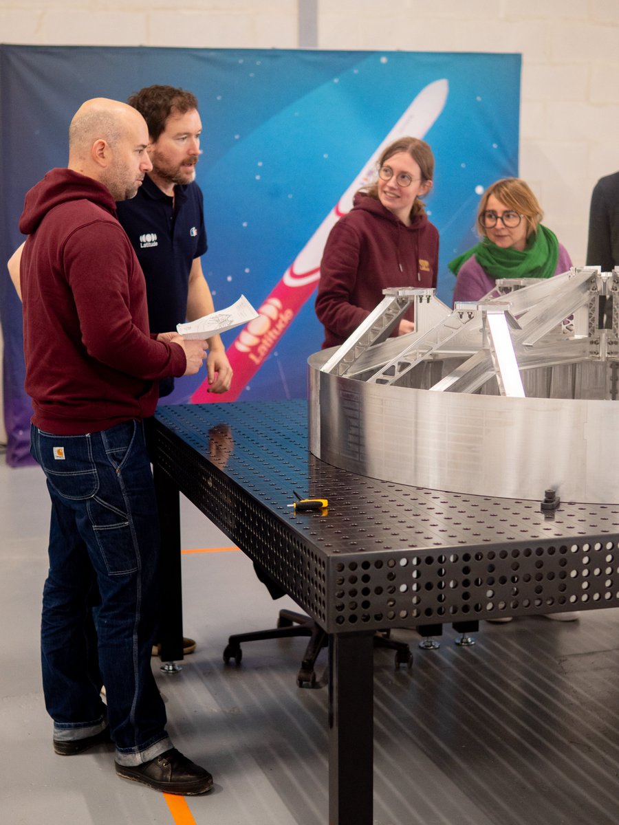 Latitude_eu's tweet photo. [Tech Entry] We received the first #Protoflight specimen of our Engine Mount System (ENMS) at the heart of Zephyr's thrust structure ⬇️🚀⬇️ This part transmits forces from 7 #Navier #RocketEngines ensuring precision, safety &amp; performance ✅Soon to undergo static #Testing 🚧⚙️🚧 https://t.co/yd71rnkr83