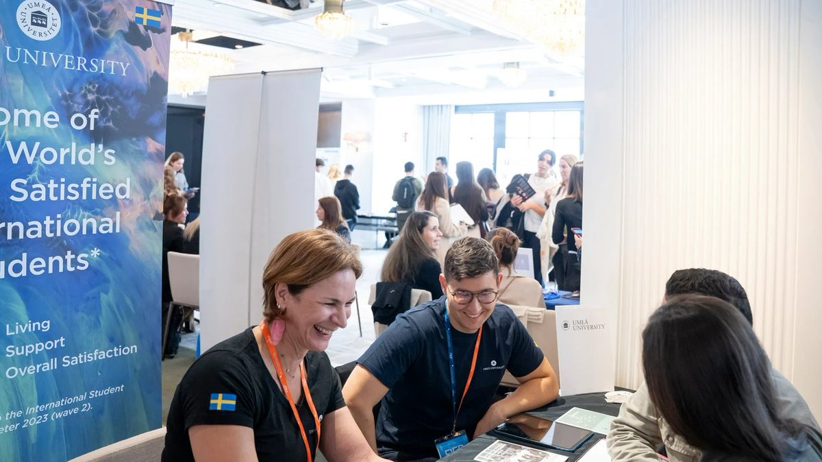 Umeå University's international students are very satisfied with studying here. Now, the university aims to increase the number of international students even further, with a particular focus on students from the EU. umu.se/en/news/umea-u…
