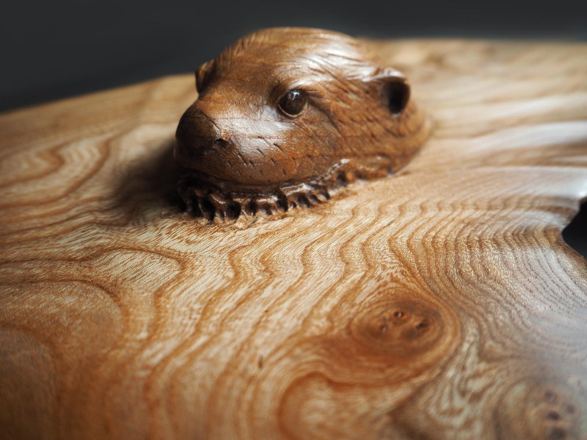 CallumGRobinson's tweet image. A wee while ago, we teamed up with @waterstones to give one lucky reader the chance to get their hands on a VERY special #Ingrained prize. This weekend I had the HUGE pleasure of watching the handover. Congratulations Margaret and Mike, and good luck on your journey little otter!