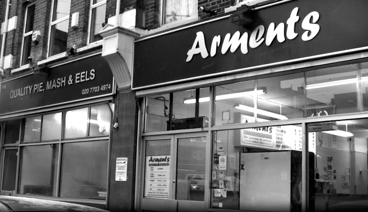 Film of the Month for December is 'Arments - The First Hundred Years' (2014).  Michael Holland's film tells the story of the Walworth cafe which has been serving Pie and Mash meals since 1914. Love it or loathe it, traditional it is. Watch here - bit.ly/4fMaMoo