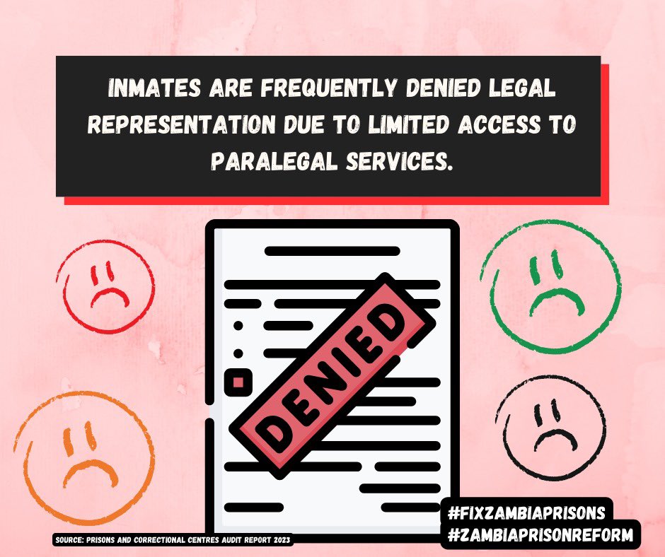 Paralegals play a key role in keeping legal processes moving smoothly 
#FIXZAMBIAPRISONS 
#ZAMBIAPRISONREFORM
