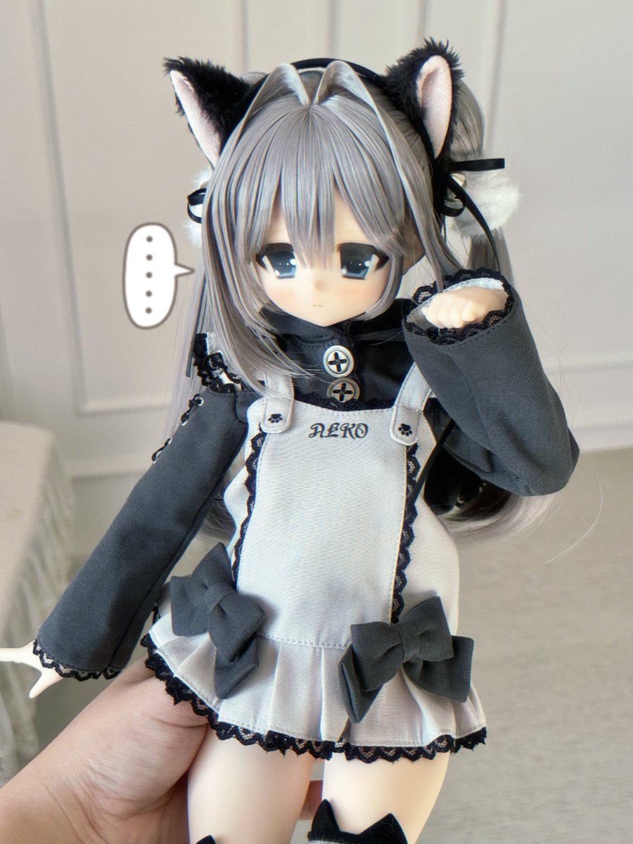 🐱🗯️

#ドール服
#うちのこかわいい
#にゅくてりこ