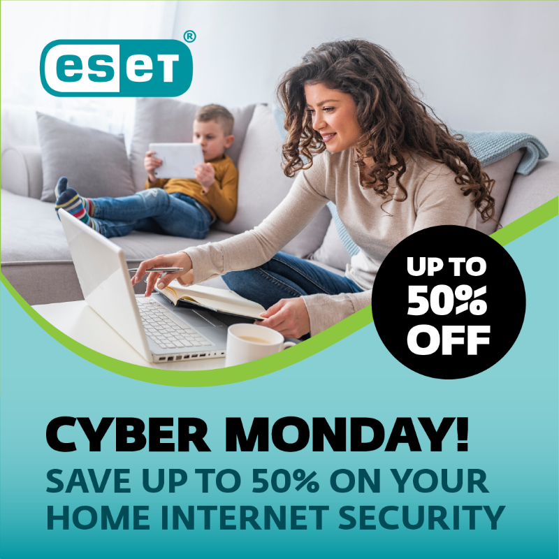 ESETUK's tweet photo. It's the last day to save up to 50% off your internet security with our BIGGEST SALE yet! 💻

Protect yourself and your loved ones online and earn extra cash to spend this #BlackFriday with our Refer a Friend Scheme. #ESET #ProgressProtected