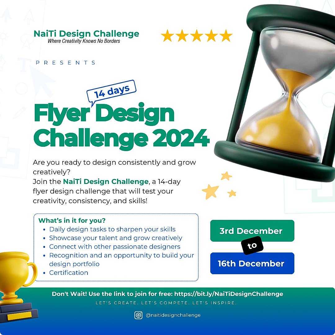 GoodysCreations's tweet image. Happy new week ✨️ 
Step into the week with confidence, radiance and positivity. 

Interested to join a 14 day flyer challenge to build your portfolio, connect with other nationalities, inspire, compete and win?
Join for free here: bit.ly/NaiTiDesignCha…

 #alphmzz #alphmzc