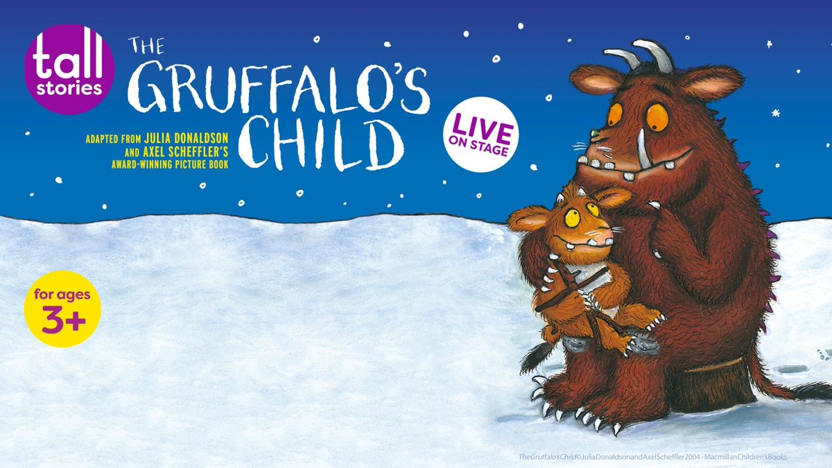 The Gruffalo’s Child 8th Dec 10.30am &amp; 1.30pm <a href="/artsdepot/">artsdepot</a> #BSLinterpreter - integrated into the show.
The Gruffalo said that no gruffalo should ever set foot in the deep dark wood...
Join the Gruffalo’s Child at artsdepot on her adventures
buff.ly/3V4qL94
