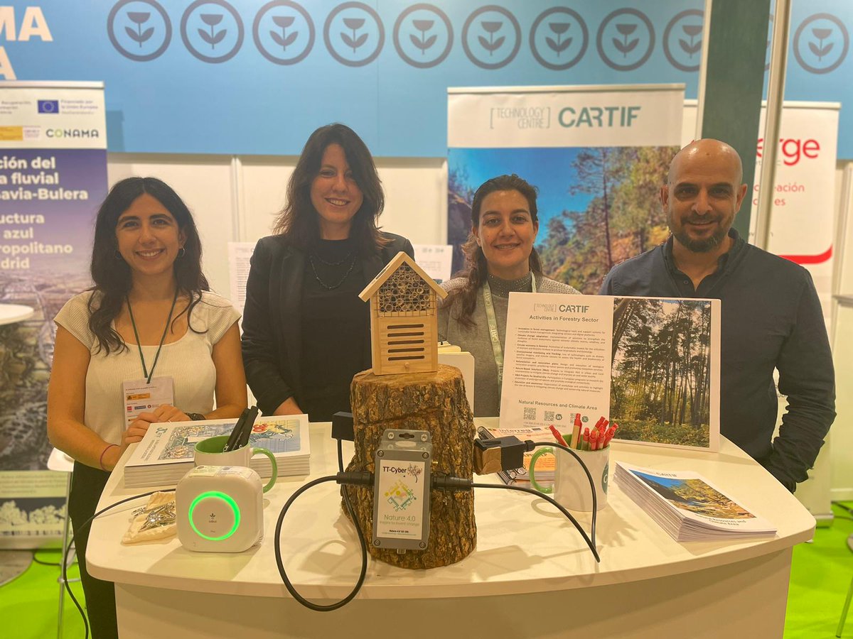 Arrancamos en #CONAMA2024! #SbN #Agrobiología #GestiónForestal #Biodiversidad #Innovación