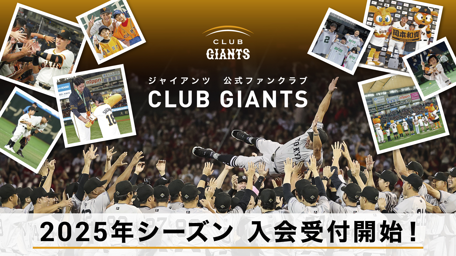 2025年 読売ジャイアンツ 巨人 ファンクラブ 入会特典 記念品