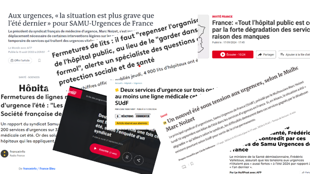 Retour sur les temps forts 2024 !✨ 
<a href="/SUdF_Officiel/">Samu-Urgences France</a> s'attache à sensibiliser le grand public et les médias au fonctionnement et aux enjeux des #urgences. #Santé #Hopital 🏥🚑