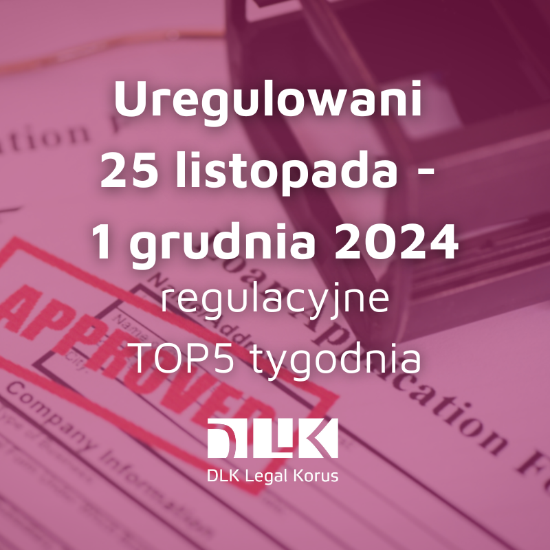 dlklegal's tweet photo. #Uregulowani - regulacyjne TOP5 tygodnia jest już dostępne!
LinkedIn: https://t.co/JAyuoIUtaL
#UKNF #IP #KNF #KIP #EDIW #EIDAS #NIS2 #AIAct #banking #fintech #payments #blockchain #IT #socialmedia #cash #ecommerce https://t.co/PpyUl9l8qv