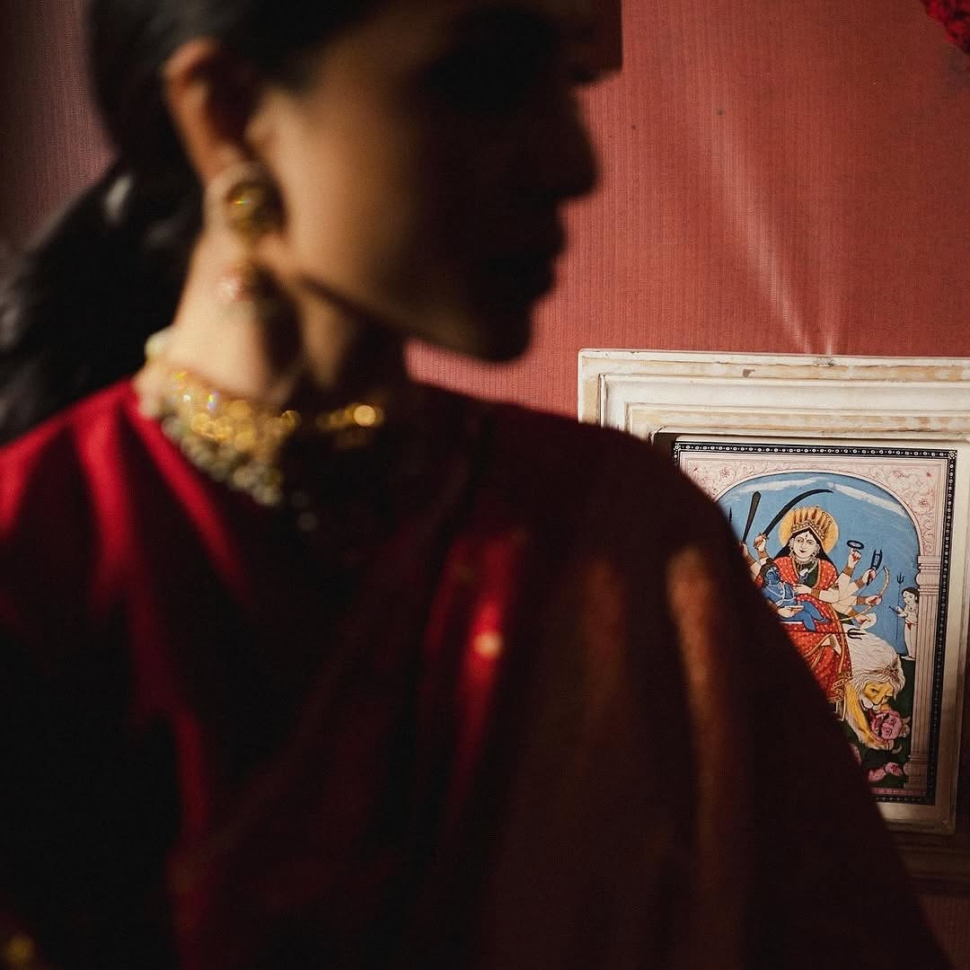 indiaforums's tweet photo. Inside Pics Of Sobhita’s Pelli kuthuru Ceremony
.
.
#sobhitadhulipala #pellikuthuru #soontobemrs #soontobemarried #soontobebride #indiaforums https://t.co/BNuLqITHS8