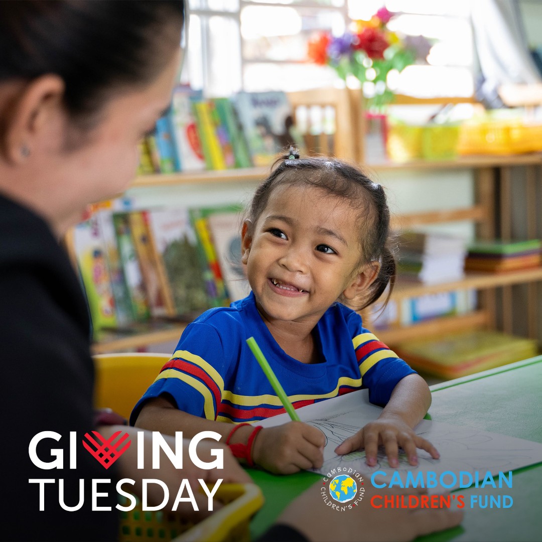 Just one day to go! 

Join us and make a lasting impact on children in Cambodia. Your support can help transform lives!

donate.cambodianchildrensfund.org/24-giving-tues… 

#GivingTuesday #GlobalGiving #TheGIFTofEducation #donate #CCF