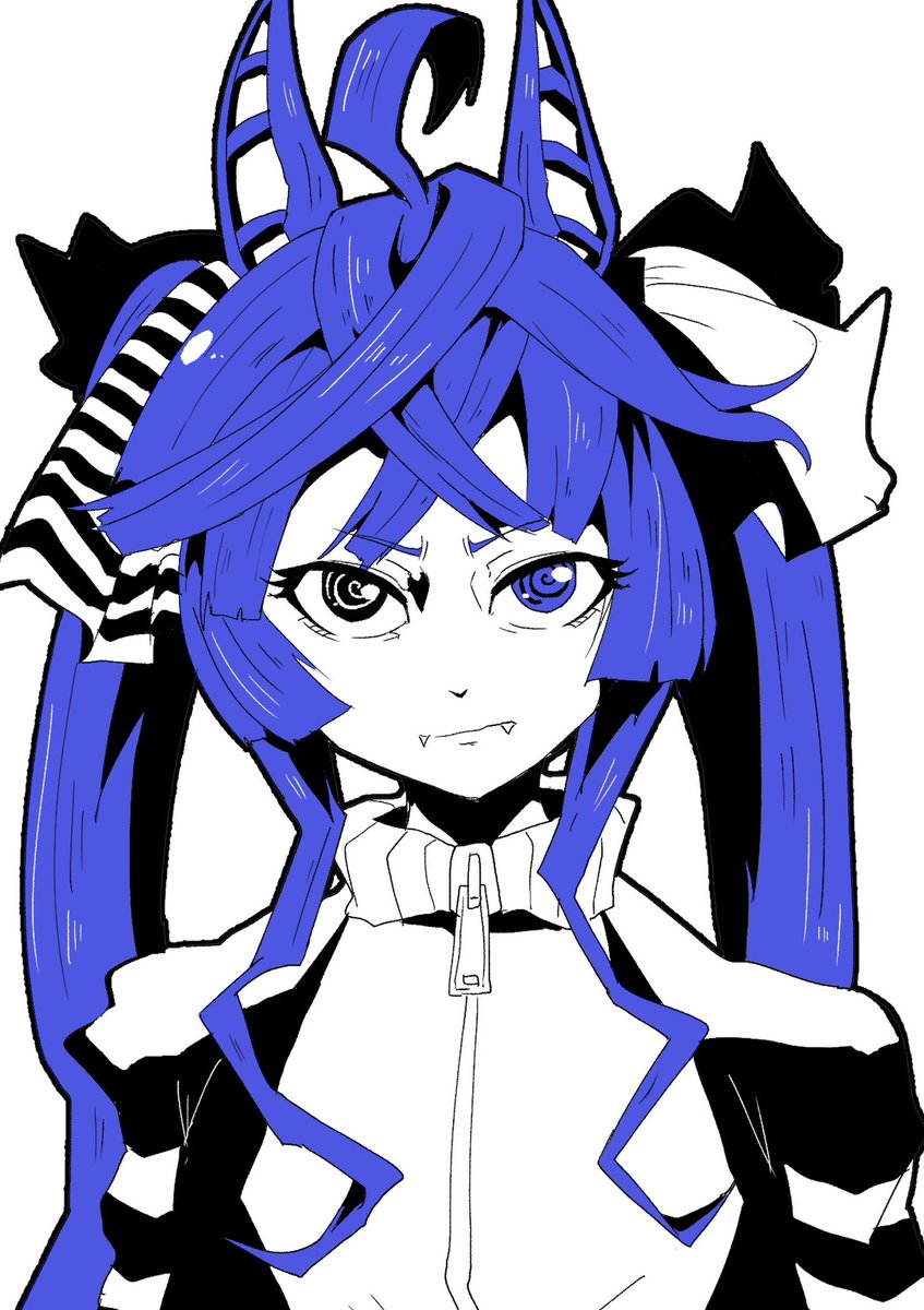 #お前のふざけた絵と真面目な絵を比較してみろ 