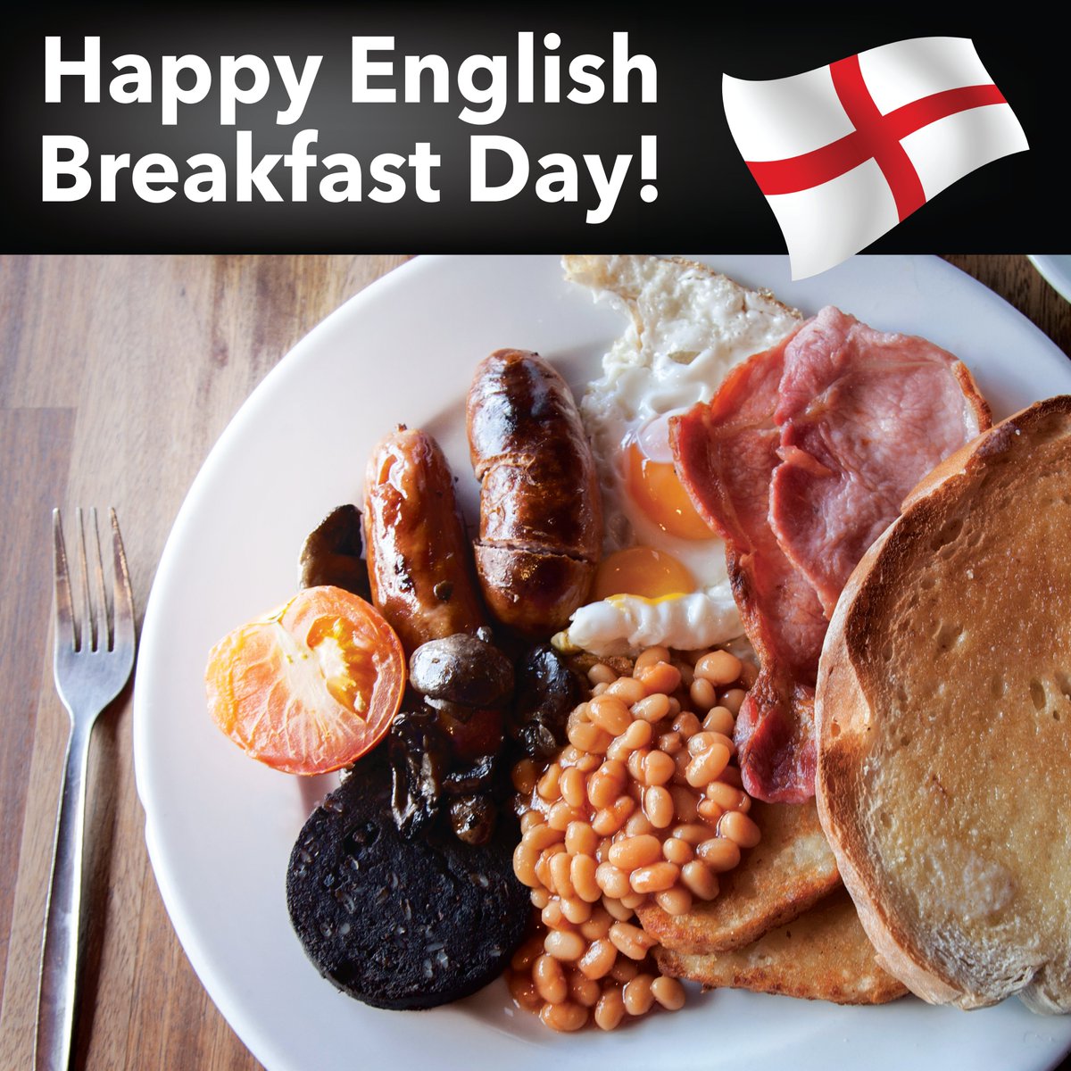 Happy English Breakfast Day! Today, we celebrate the full English breakfast - enjoyed worldwide. We're proud to offer our authentic English recipe of Black Pudding, a classic component of this beloved dish.

What's your favourite part of a breakfast?

#EnglishBreakfastDay #Food