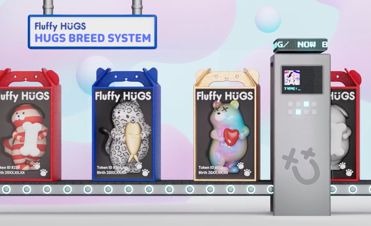 FluffyHUGS_prj's tweet photo. HUGs BREED SYSTEMのキーヴィジュアル映像が体験できる🤩?!
HUGs World内に箱が出現✨
中に入ることができます🗃️🐣
商品になった気持ち・・?
#FluffyHUGS #HUGsbaby #HUGsWorld https://t.co/YuHyRjg8fA