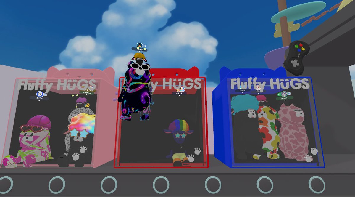 HUGs BREED SYSTEMのキーヴィジュアル映像が体験できる🤩?!

HUGs World内に箱が出現✨
中に入ることができます🗃️🐣

商品になった気持ち・・？

#FluffyHUGS #HUGsbaby #HUGsWorld