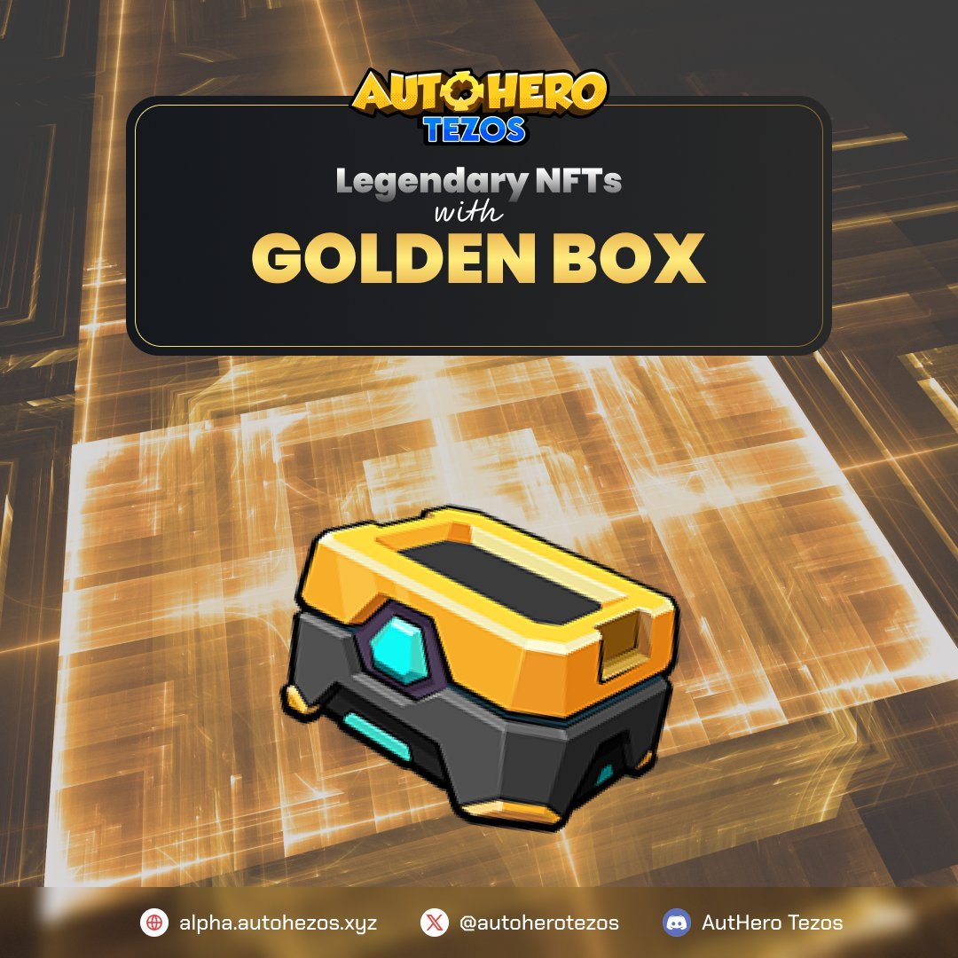 💎 𝑼𝒏𝒍𝒐𝒄𝒌 𝑳𝒆𝒈𝒆𝒏𝒅𝒂𝒓𝒚 𝑵𝑭𝑻𝒔 𝒘𝒊𝒕𝒉 𝑮𝒐𝒍𝒅𝒆𝒏 𝑩𝒐𝒙𝒆𝒔 💥

🪐 The Golden Box is one of the best ways to get your hands on Rare, Epic, and Legendary NFTs. Already available in the marketplace, the Golden Box is a premium option for players looking to take