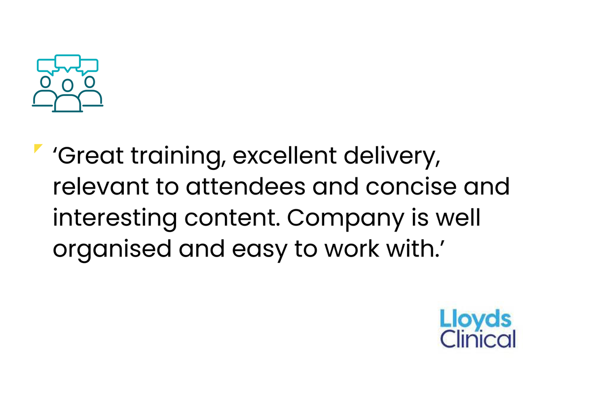 Thrilled to receive such positive feedback from our commissioner at <a href="/lloydsclinical/">LloydsPharmacy Clinical Homecare</a>. Hearing how our training makes a real difference drives us. A big thank you to the team for their hard work &amp; dedication to creating safer, more confident workplaces 💙#ConflictResolution