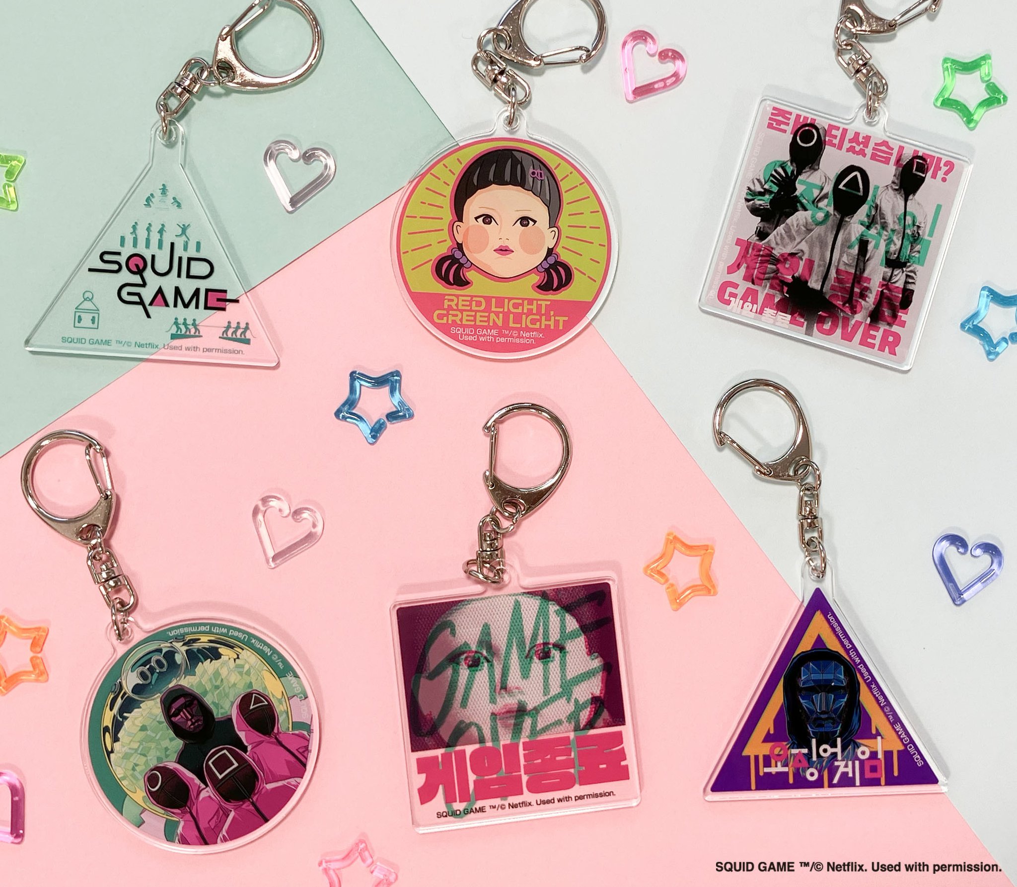 Amazon.co.jp: エガフェス 2024 アクリルキーホルダー 全6種