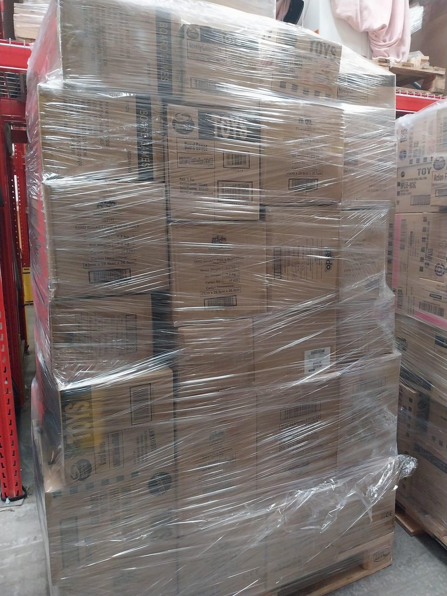 Hockeyumpiremum's tweet photo. Thank you @EntertainerToys for the matched gifts for @salvationarmyuk Christmas Present Appeal. A big thank you to the team at SATCol #Woolaston for distributing 24 pallets across the country to support local families https://t.co/1GPne4fXw8