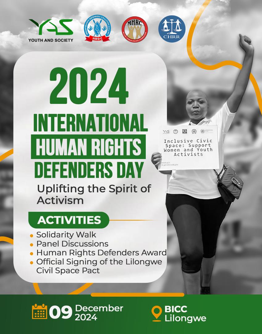 Join the 2024 International Human Rights Defenders Day