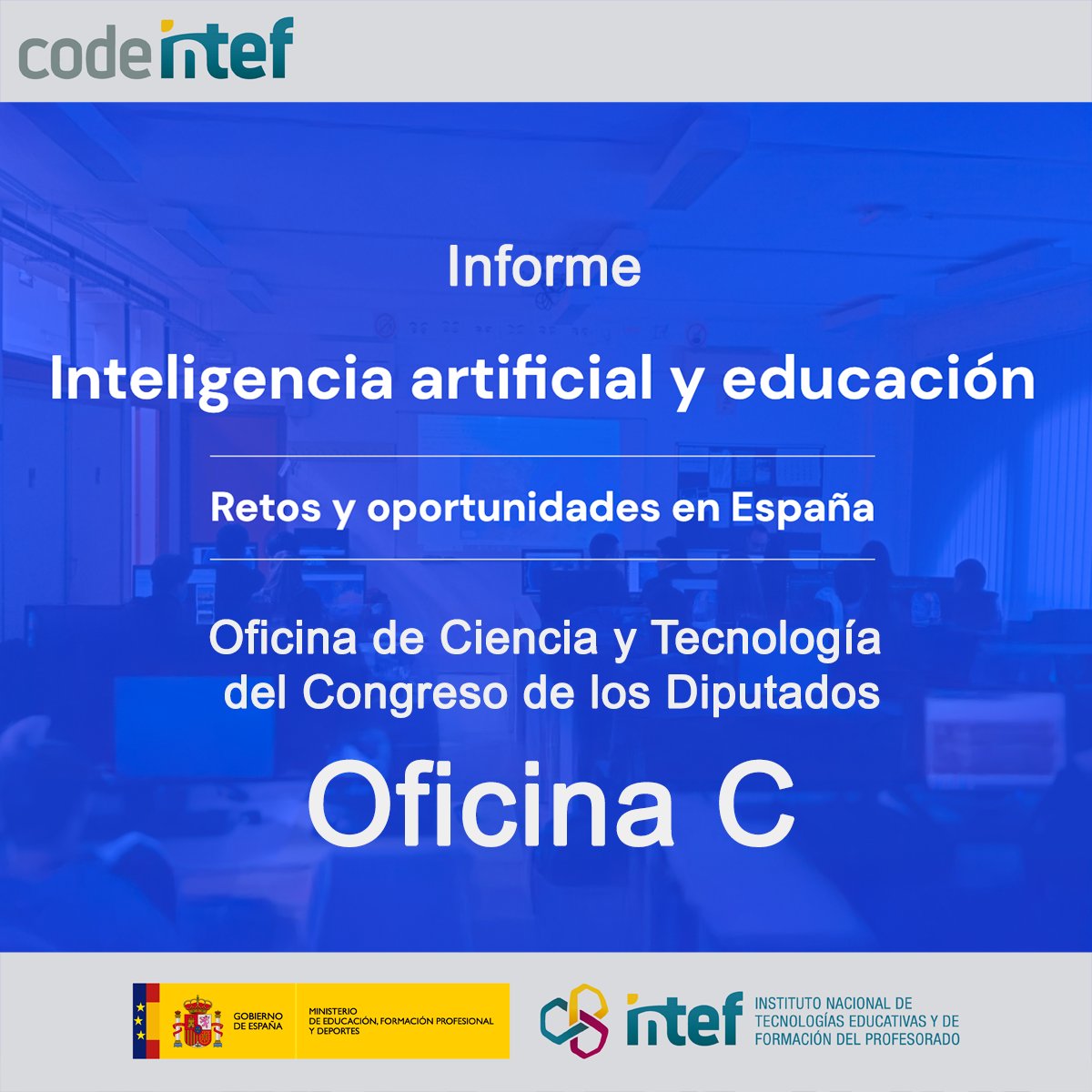📢 La IA y su impacto en la educación

📑La Oficina C presenta el informe "Inteligencia artificial y educación", un análisis de las oportunidades, riesgos y retos éticos de la IA

🔗¡Consúltalo aquí! code.intef.es/noticias/infor…