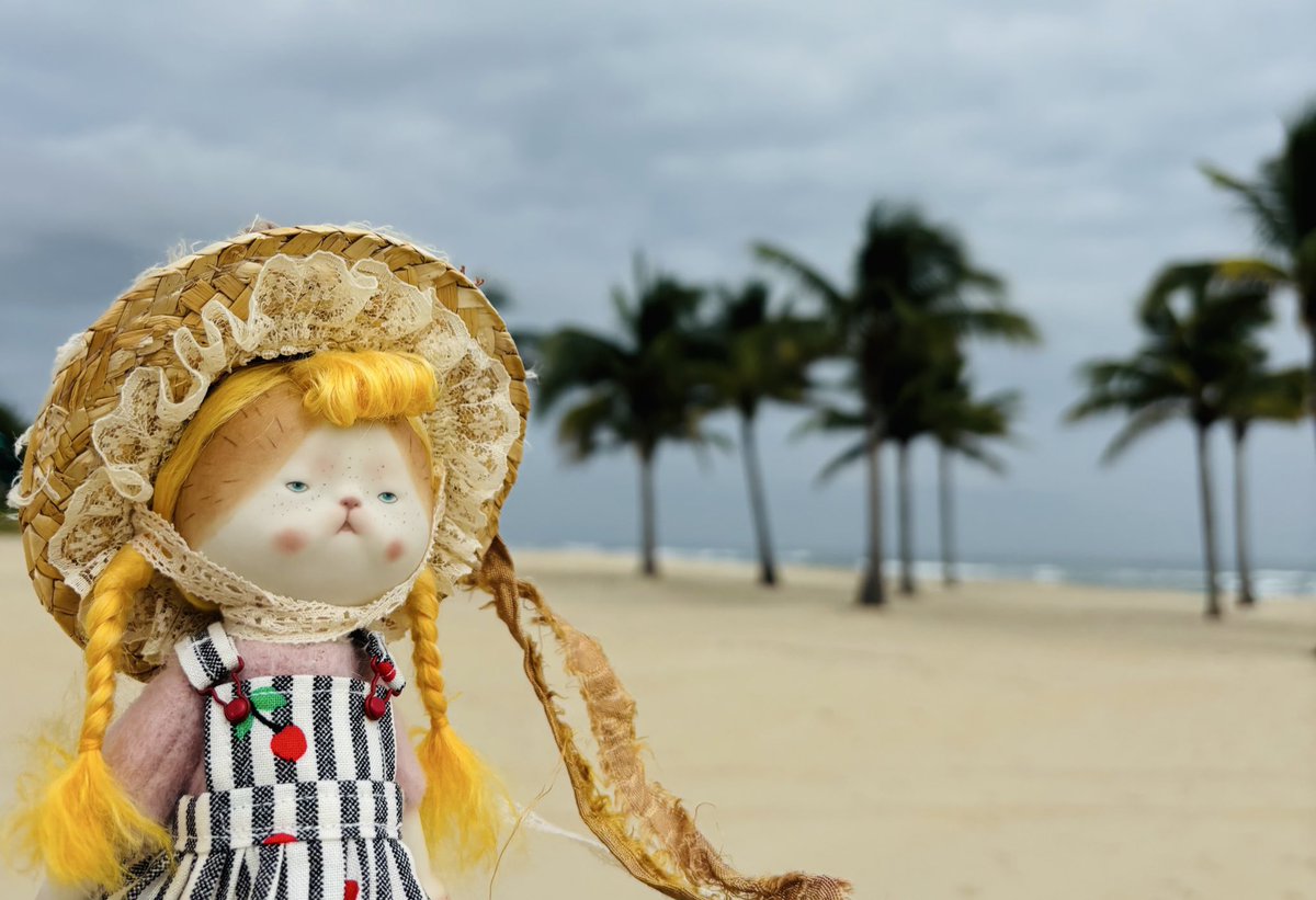 modidoll's tweet photo. 바다를 왔는데 먹구름이 보이면 표정이 이럴수 밖에! https://t.co/yNpNi13cGg