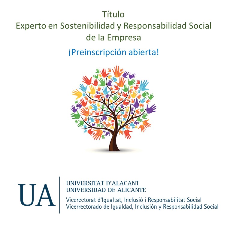 T'interessen la sostenibilitat i responsabilitat social empresarial i els seus beneficis econòmics, socials i ambientals?

Ja pots inscriure't a aquest títol!
enegocios.ua.es/curso.asp?curs…

⏰ ECTS: 16
📅 Inici: 06/02/2025
📆 Finalització: 30/05/2025

#responsabilidadsocial