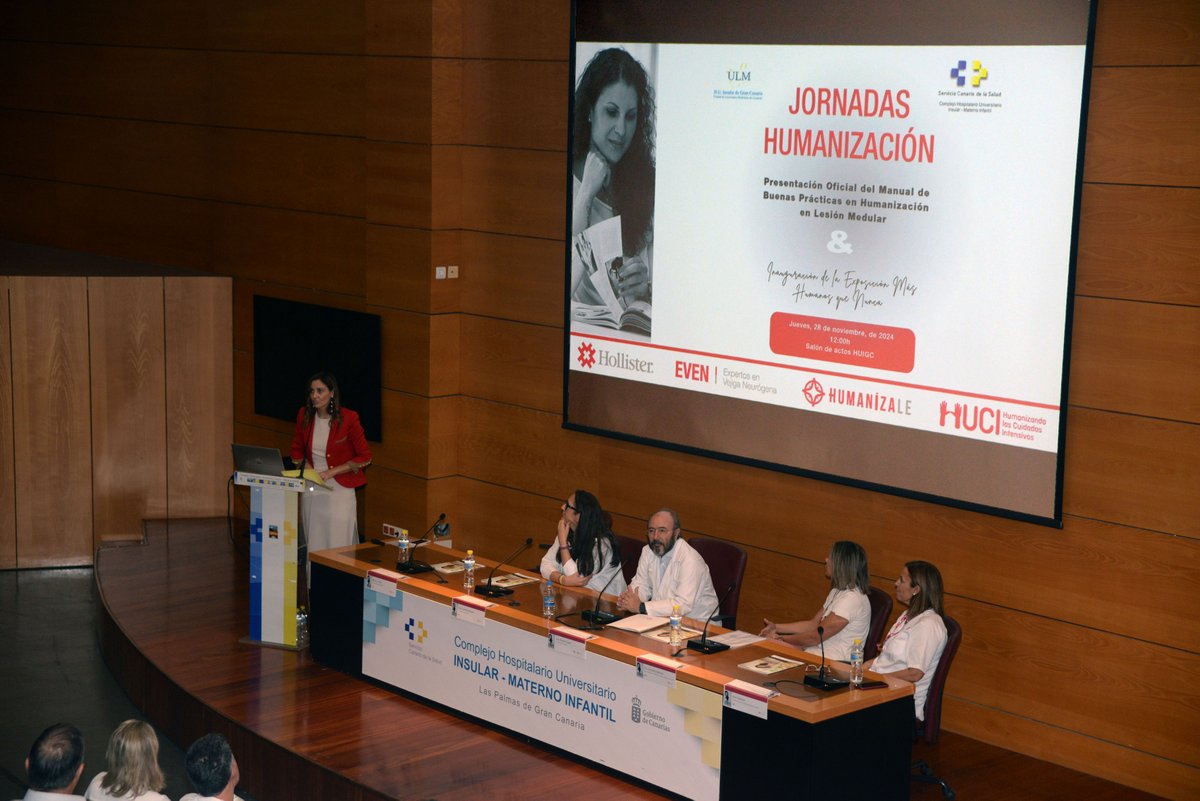 La semana pasada inauguramos la exposición #MásHumanosQueNunca en el Hospital Materno Infantil de Gran Canaria (Las Palmas)🌟

Un agradecimiento 🙏 especial a los profesionales que hicieron posible este proyecto.

#HumanizaLE #evenlesionmedular #lesionmedular #even