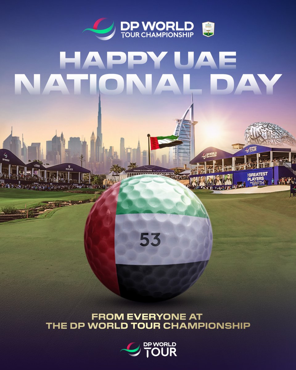 🇦🇪 Happy UAE National Day!

#DPWTC #RolexSeries