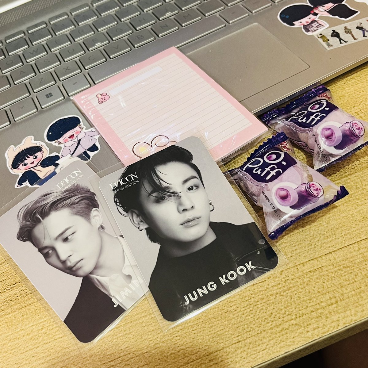 miniemj29's tweet photo. My orders from @anfkshop came home today. Thank you so much! Two of my totga phtocards are here na. I still need to look for the other DICON pcs😭😆 #ANFfeedback https://t.co/MovKBx5izZ