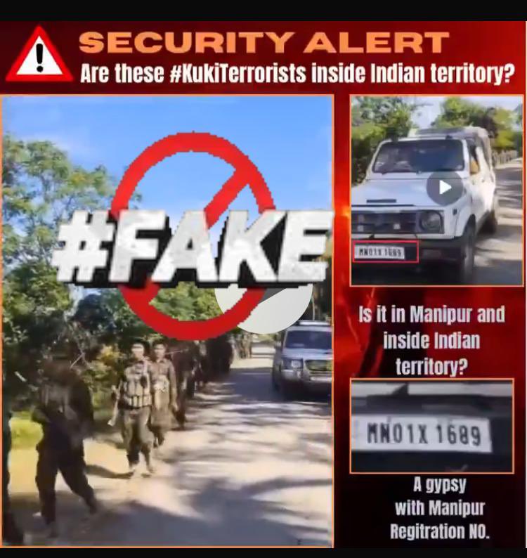 AboriginalKuki's tweet photo. Exposing  Meitei Propaganda - The Truth About KNA (B) and Manipur

KNA (B) and PDF are fighting Myanmar’s junta for democracy and have no involvement in Manipur’s conflict. The viral video alleging KNA (B)’s presence in Manipur is misleading and originates from Myanmar.

About the Gypsy - Interestingly, during a PDF and KNA-B assault on a VBIGs camp in Myanmar, a few vehicle with a Manipur number plate owned by Meitei VBIGs was abandoned  (now used by the PDF and KNA-B) 

As the PDF gains control over significant regions in Myanmar, insurgents allied with the junta have lost territory, narco trafficking routes, and businesses especially the VBIGs

This could explain why the Manipur government and Meitei Twitter warrior is falsely blaming KNA (B) and concocting narratives . 

Meitei insurgents in Myanmar are retreating to Manipur, with assistance from the state government. 
#MeiteiLiesExposed
#MeiteiChapriProagandaExposed
@PIB_India @PIBFactCheck @adgpi @crpfindia @BSF_India  @PMOIndia @HMOIndia @PTI_News @BBCWorld @ndtv @ThePrintIndia @thewire_in @ndtv @EastMojo