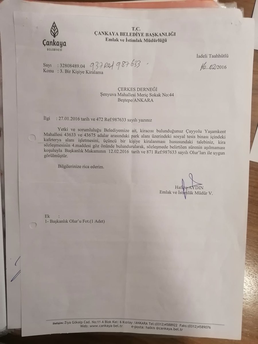 Siyasetiniz yalanlar ve iftiralar üzerine kurulmuş…Alın size, sizin tarafınızdan yazılan kira izin belgesi…