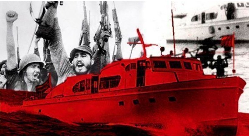 Si salgo llego; si llego entro, si entro triunfo. #Fidel.
2/12/1956, 68 aniversario del desembarco del Granma. 
¡Gracias Comandante por salir, llegar y triunfar!.
#Granma