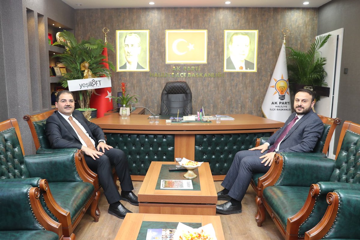 AK Parti Haliliye İlçe Başkanımız Sn. Mustafa Bağmancı'ya hayırlı olsun ziyaretinde bulunduk.

Kutlu Davamızda, millete hizmet yolunda "Durmak Yok Yola Devam".

<a href="/mbagmanci63/">MUSTAFA BAĞMANCI</a>