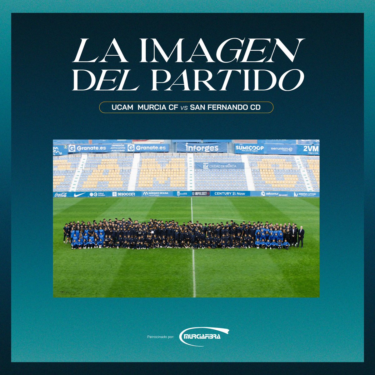 📸 𝐋𝐚 𝐈𝐦𝐚𝐠𝐞𝐧 𝐝𝐞𝐥 #UCAMMurciaSanFernando con <a href="/Murciafibra/">MurciaFibra</a>. 

Ayer tuvimos el honor de presentar a los verdaderos pilares de nuestro club: los niños y niñas de la #CanteraUCAM y #UCAMFemenino.

🌟 Son ellos quienes representan nuestros valores, nuestra pasión y el