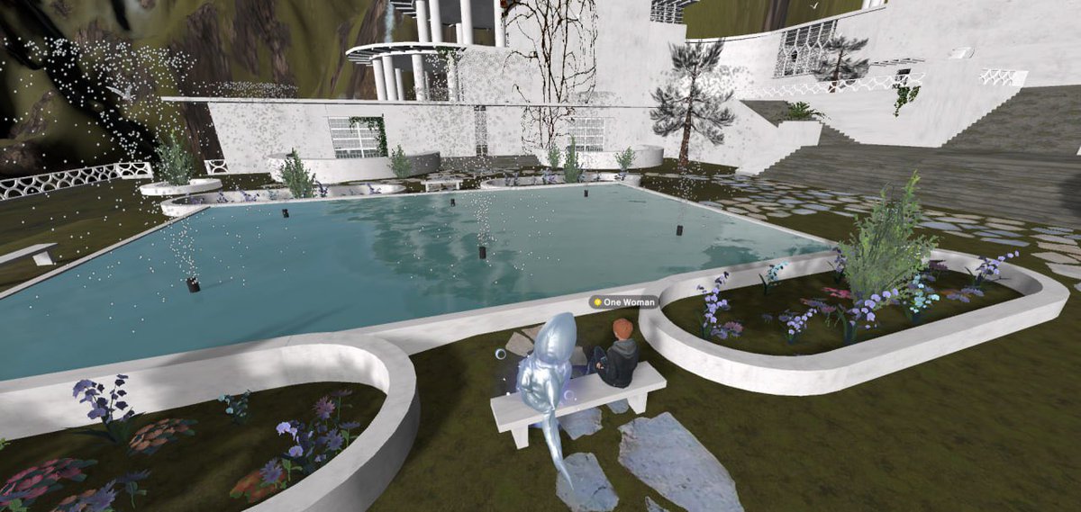 InlocoG21235's tweet photo. Sharkie’s lucky to visit amazing art exhibition of @vadqcooper on @Spatial_io in Shangri La! 🎨
🔗https://t.co/ghL6wQPB8u
#worldhopping #artnow @SpatialEvents #web3 #virtualart #spatial_io https://t.co/rXGrTTdKMk