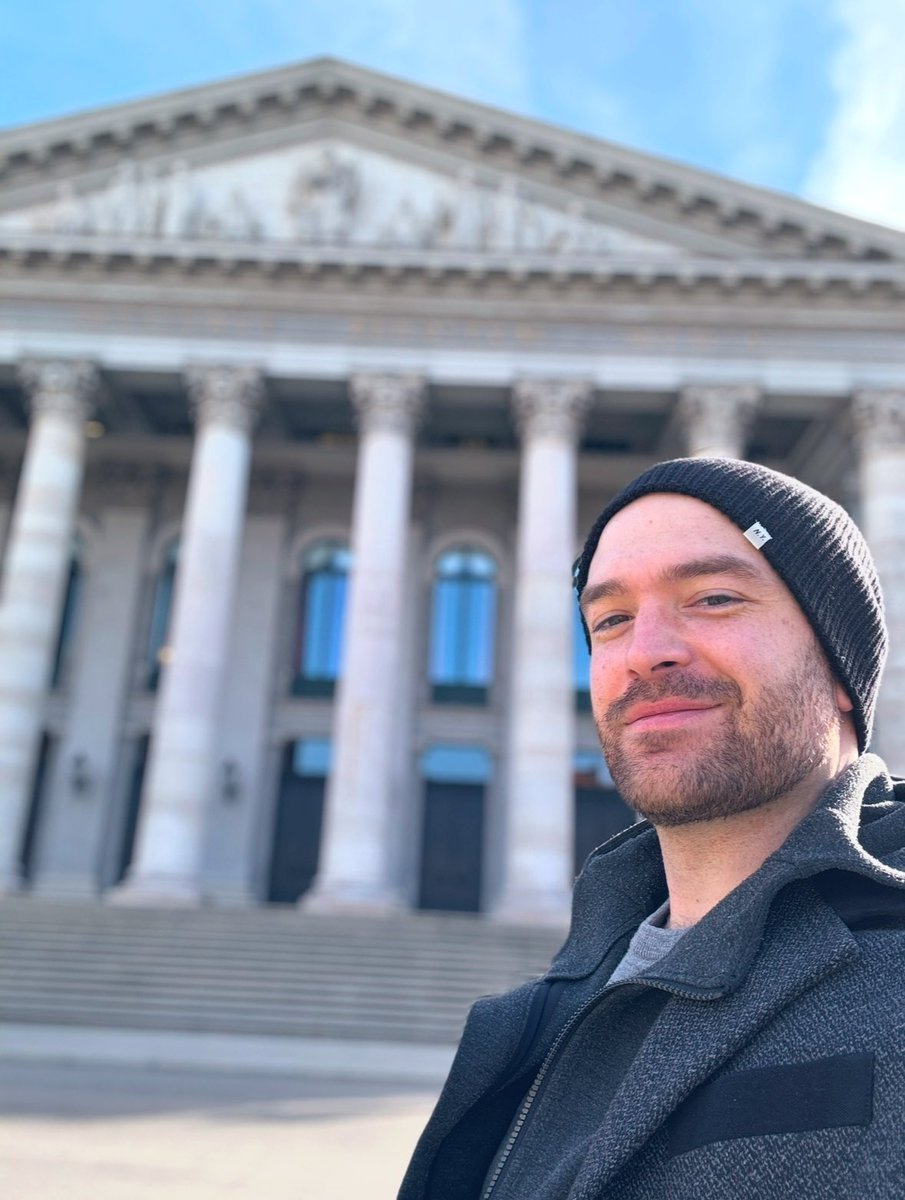 JohnBrancy's tweet photo. Had an incredible time working at @bay_staatsoper in Munich Germany. I Look forward to be back in the greatest city in the world, NYC. @NYRangers fans, I'm coming for you. Let's end the year on a high note and start 2025 with a bang 💥 #NYR #RangersAssemble #NHL #Branthem #NYC https://t.co/QudmJDJktn