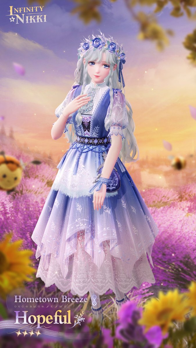 InfinityNikkiEN's tweet photo. Whimsical Wardrobe丨Hometown Breeze 💫

The ever-present wind, relentless day and night, never fades away. It weaves its way through the towering Stonetrees and softly caresses the wide open plains.
Wherever people's journey takes them, their homeland's call beckons whenever the wind blows.

——
The Coziest Open-World Game
Infinity Nikki Officially Releases on December 5!
➤ Pre-register Now:  https://t.co/30AcRL0uSm
➤ Join us on Discord:  https://t.co/QvZPw1gJOV
#InfinityNikki