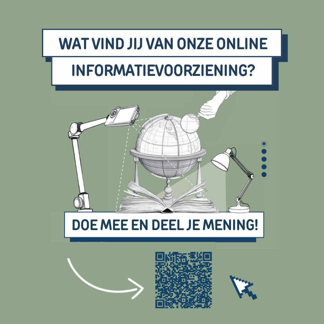 Wat vind jij van onze online informatievoorziening? Deel het snel via deze vragenlijst: ow.ly/XxBv50UiNph