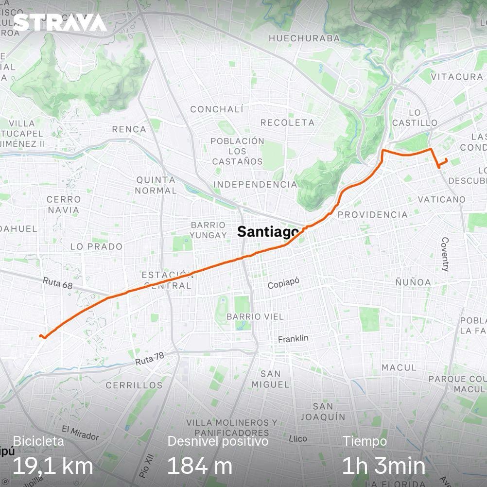 david_alega's tweet photo. Echa un vistazo a mi entrenamiento de bicicleta en Strava.
https://t.co/kUr0grXBFW https://t.co/pkc0DSqoMw