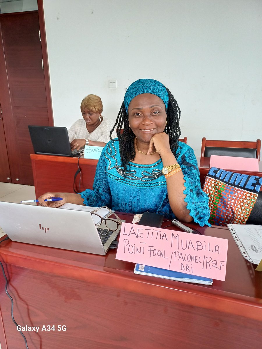 laetitiamuabila's tweet photo. J'ai l'honneur de participer à l'#atelier de #renforcement des #capacités des #conseillères #communales dans le cadre du projet d'appui à la #participation #politique active de femmes #élues à Kinshasa/RDC en tant que point focal RSLF DRI et l'#Union Européenne. https://t.co/ijuK3nZVvd