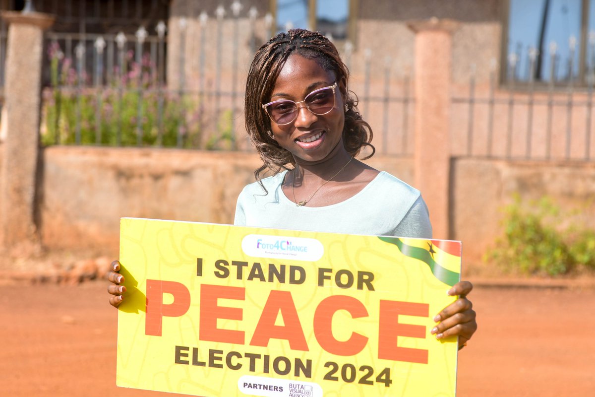 I am Mabel, from Tamale in the Northern part of Ghana. I believe in the power of unity, dialogue, and peaceful elections. Together, we can create a better Ghana for all. Let’s vote responsibly and ensure our words and actions promote peace.

Photo credit - Samuel Yayra Banahene