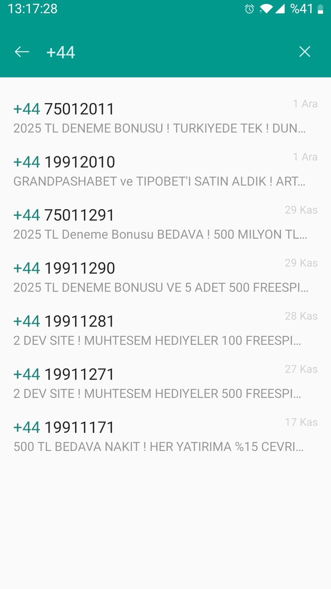 Bu adamların gönderdiği kumar SMS lerini engellemek mümkün değil mi sayın ilgililer! <a href="/bimturkiye/">BİM Türkiye</a> <a href="/TurkTelekom/">Türk Telekom</a> engelleye engelleye bitiremedim.