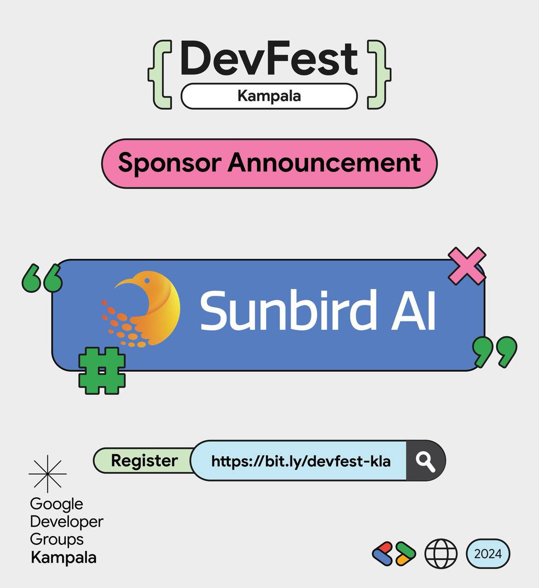 SunbirdAI (@sunbirdai) on Twitter photo Excited to be part of #DevFest2024, hosted by <a href="/GDGCloudKampala/">GDG Cloud Kampala</a>! This year's event will focus on Responsible AI. The discussions will explore the possibilities and discuss how to build and use AI fairly, ethically, and responsibly – a core pillar of our work at Sunbird.
A full Excited to be part of #DevFest2024, hosted by <a href="/GDGCloudKampala/">GDG Cloud Kampala</a>! This year's event will focus on Responsible AI. The discussions will explore the possibilities and discuss how to build and use AI fairly, ethically, and responsibly – a core pillar of our work at Sunbird.
A full