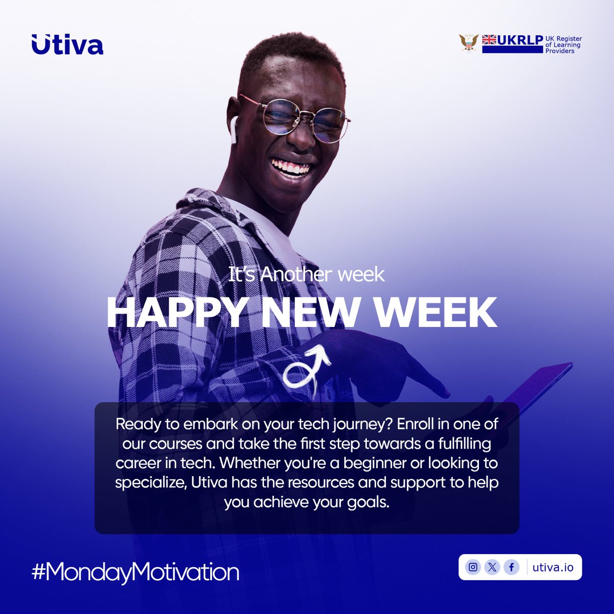 utiva_io's tweet image. Who&apos;s ready to join the tech squad?

Utiva&apos;s here to help you transition into a tech career!

From resources to support, we&apos;ve got you covered!

 #TechCareerSwitch #UtivaTikTok #LearnWithUtiva