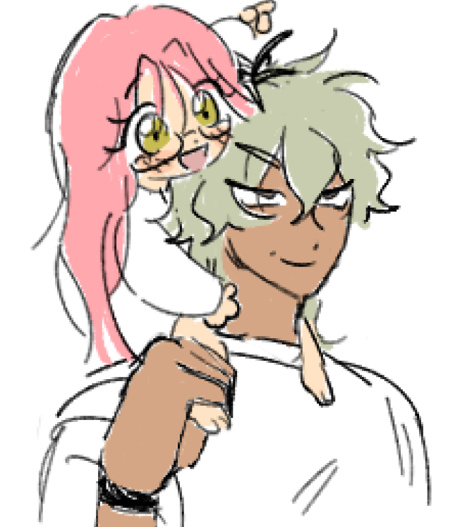 hangin' w da baby mizi 😎