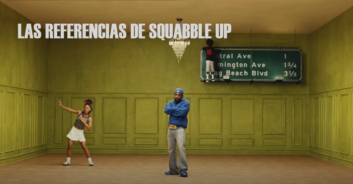 Kendrick y las referencias en squabble up.

Una vez más, Kendrick llena de referencias su vídeo reflejando su amor por su zona, la cultura negra y el rap. Y eso me encanta.
Así que aquí os desgrano todas las que he captado aunque seguro que me dejo más de una.