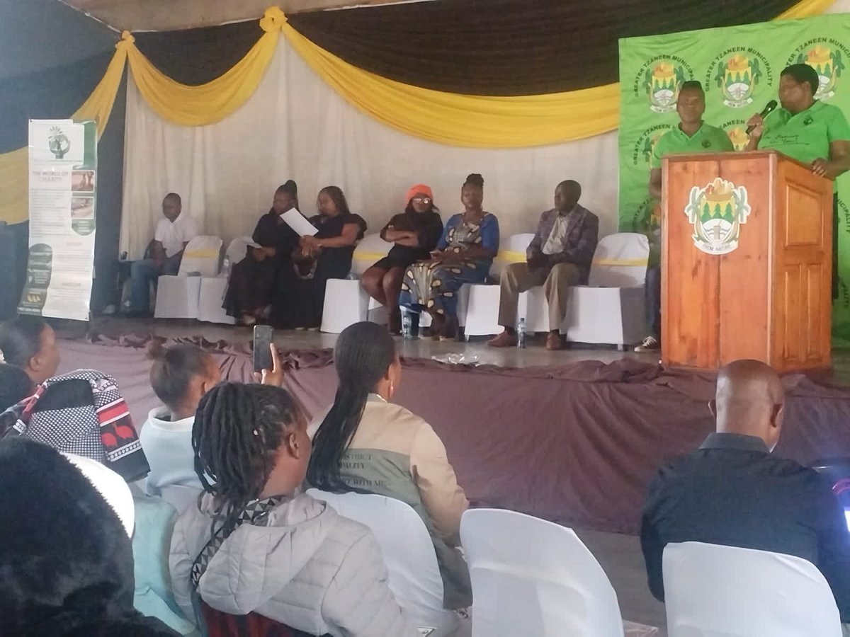 KuhlukaM's tweet photo. On the 28th in Runnymede, Tzaneen, two Pillars took the podium to address an impactful event held as part of the 16 Days of Activism initiative. 1/2 https://t.co/oOaYb9mazp