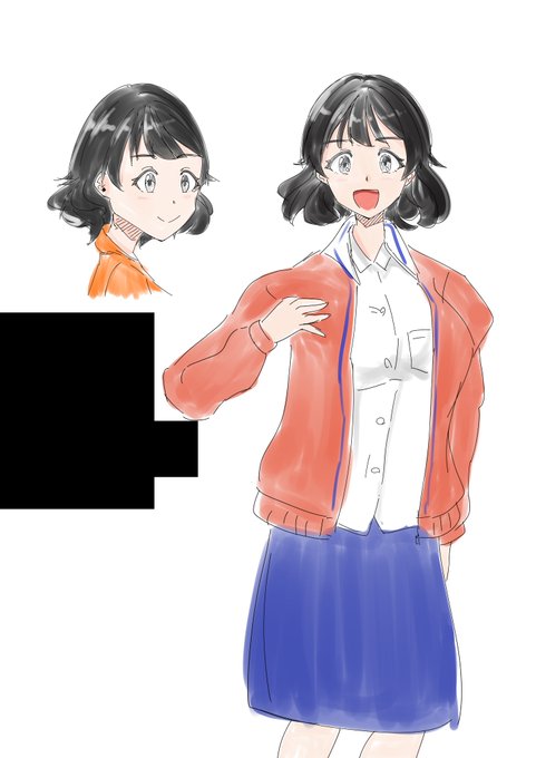 実は先月新しく描くマンガ(健全)のキャラ設定を考えていました。 